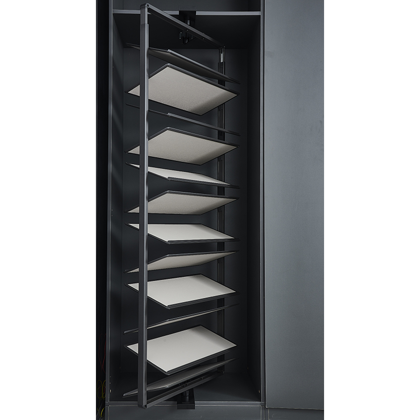 MDL - Lusano Rotating Leather Shoe Rack