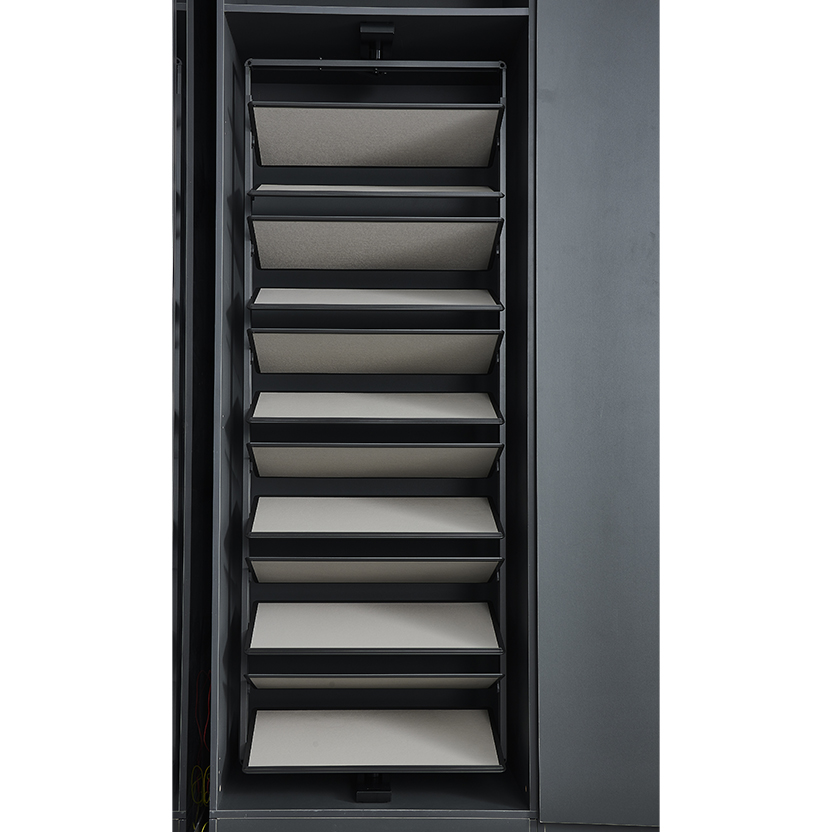MDL - Lusano Rotating Leather Shoe Rack