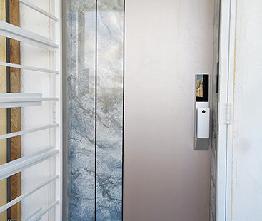 MDL - Additional Laminate with Gold Stainless Steel Lines Feature