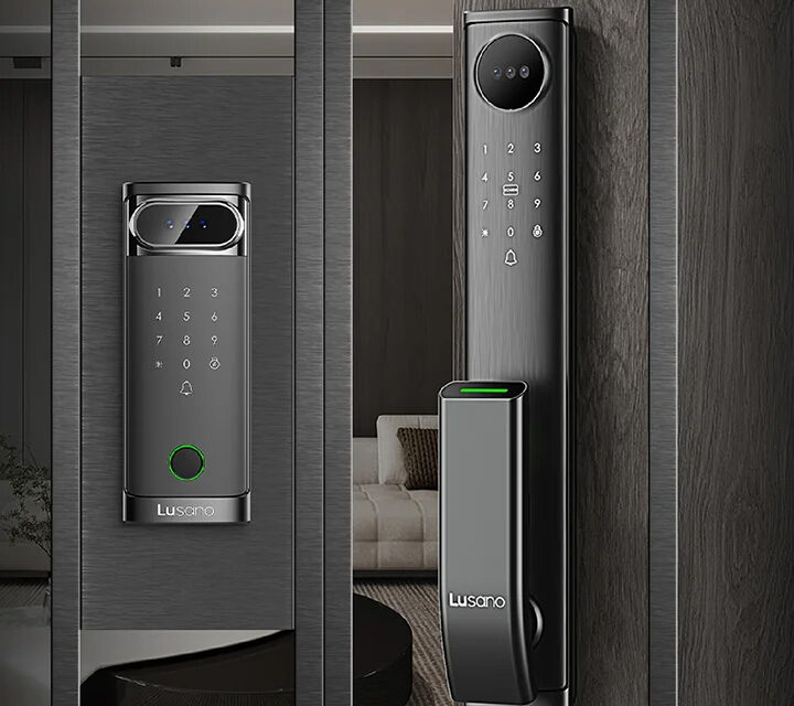 Lusano Spectre Designer Digital Lock + Lusano Cyber X Gate Lock
