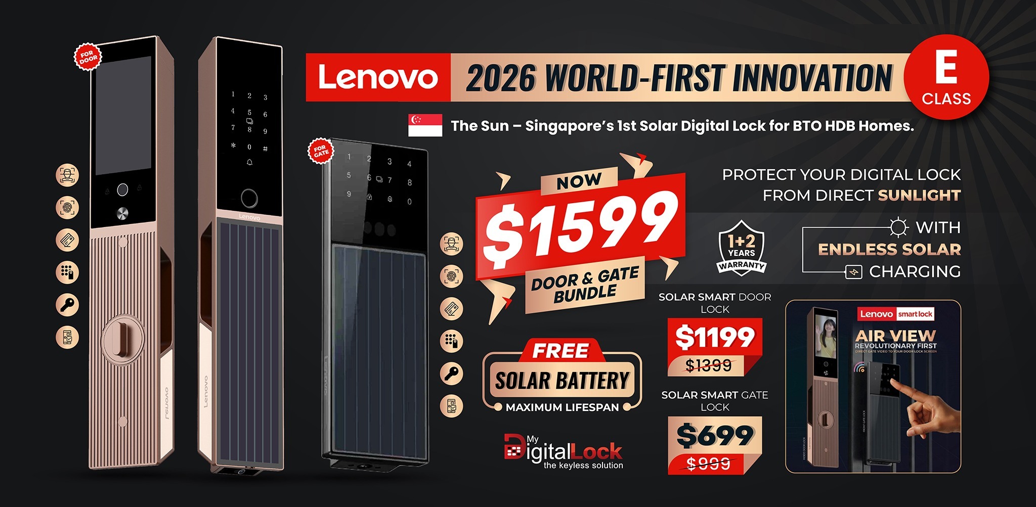 MyDigitallock - 2026 Lenovo Digital Lock Banner