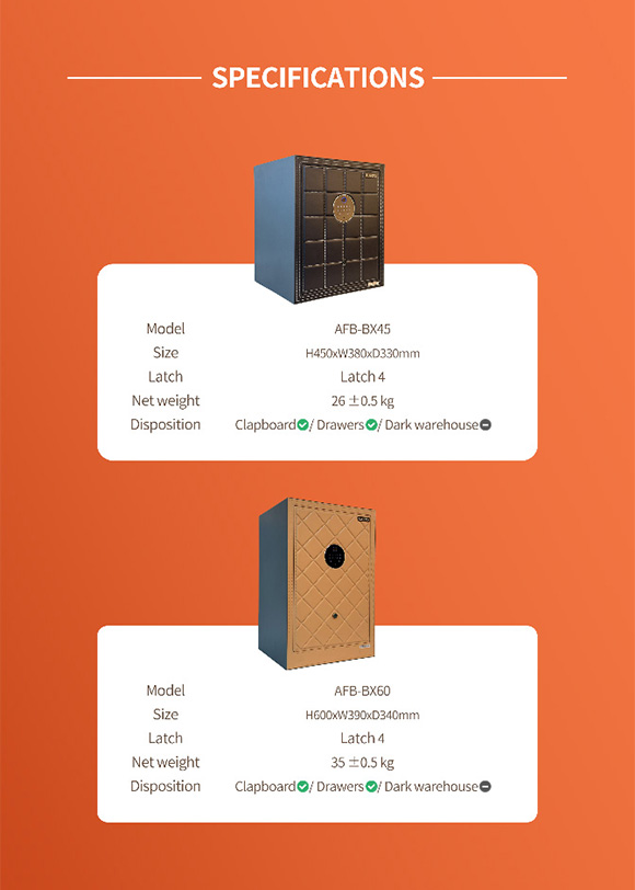 The Maison 45 Leather Safe 26 Kg