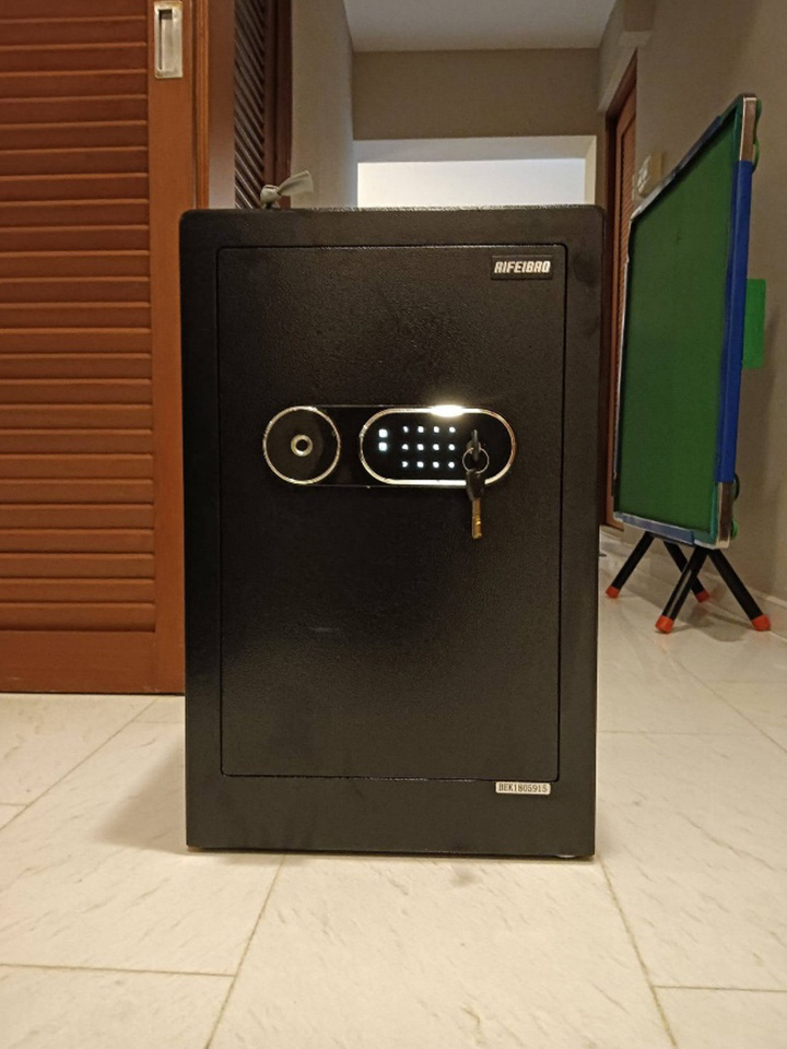 The Sentinel 45 Leather Safe