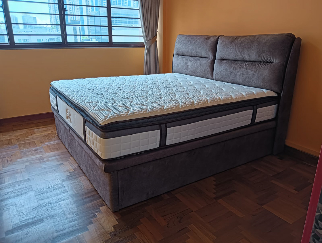 Normal Bedframe with Leg Normal Bedframe with Leg
