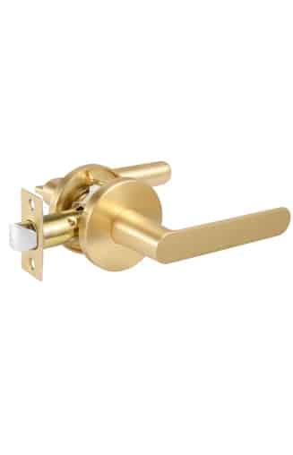 MyDigitalLock - Lacasa PVD Gold Designer Bedroom Lever Lock