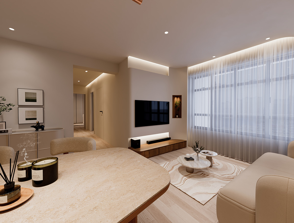 2026 Interior Design Trend Minimalist One-Tone Style 2026 Interior Design Trend Minimalist One-Tone Style