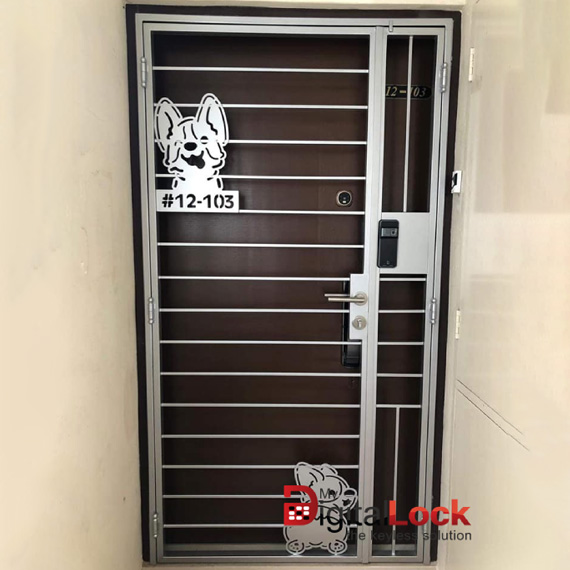 My Digital Lock - Kato 3D Simplify Gate 4×7