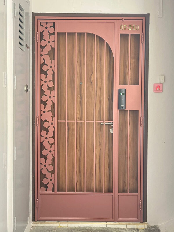 MyDigitalLock - Kato-Mild-Steel-Gate-Images Product -feature-1