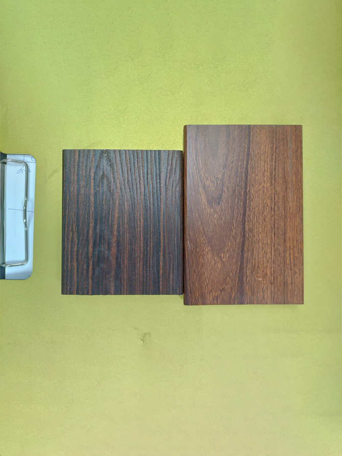 My Digital Lock - Aluminium Wood with Mild Steel Gate