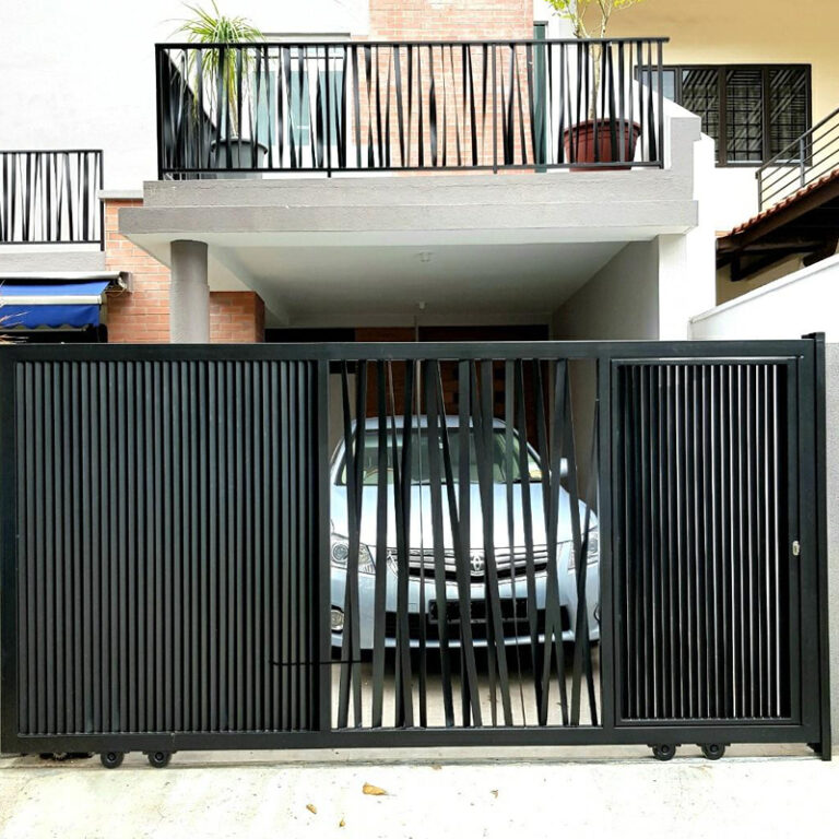 My Digital Lock - Mild-Steel-Gate