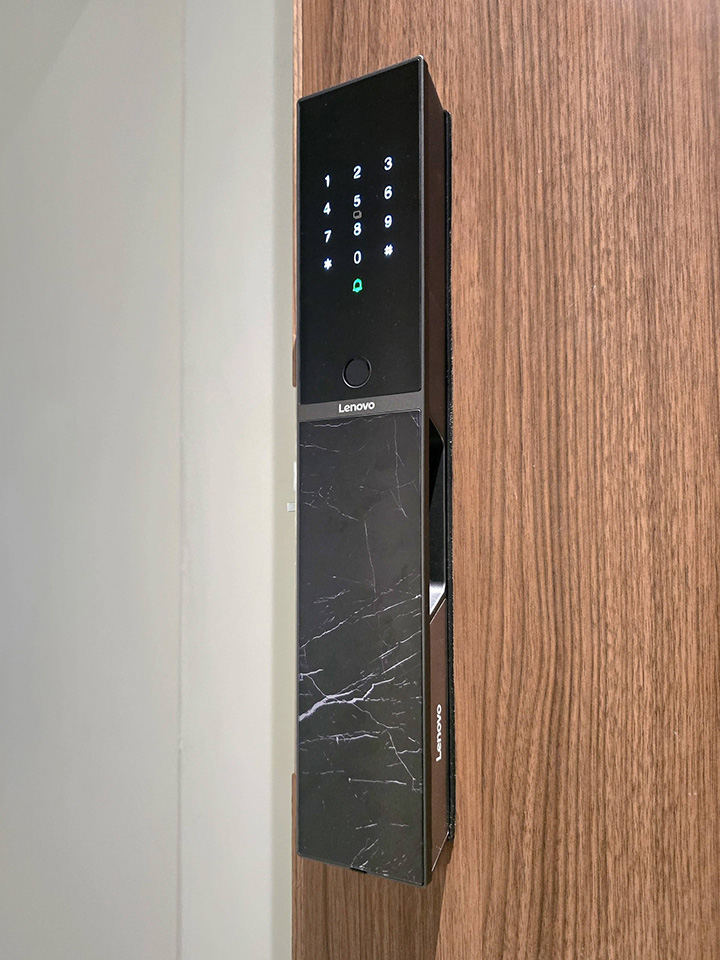 Lenovo Digital Kock - 2026 Top 4 Smart Door Lock Design by Lenovo - Frosted Onyx Marble Lenovo Digital Kock - 2026 Top 4 Smart Door Lock Design by Lenovo - Frosted Onyx Marble