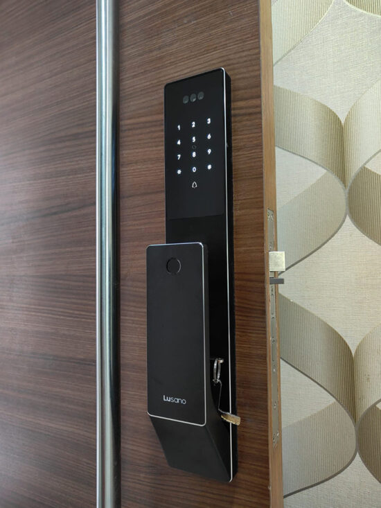 Lusano Space X+ Digital Door Lock (Black) - Installation