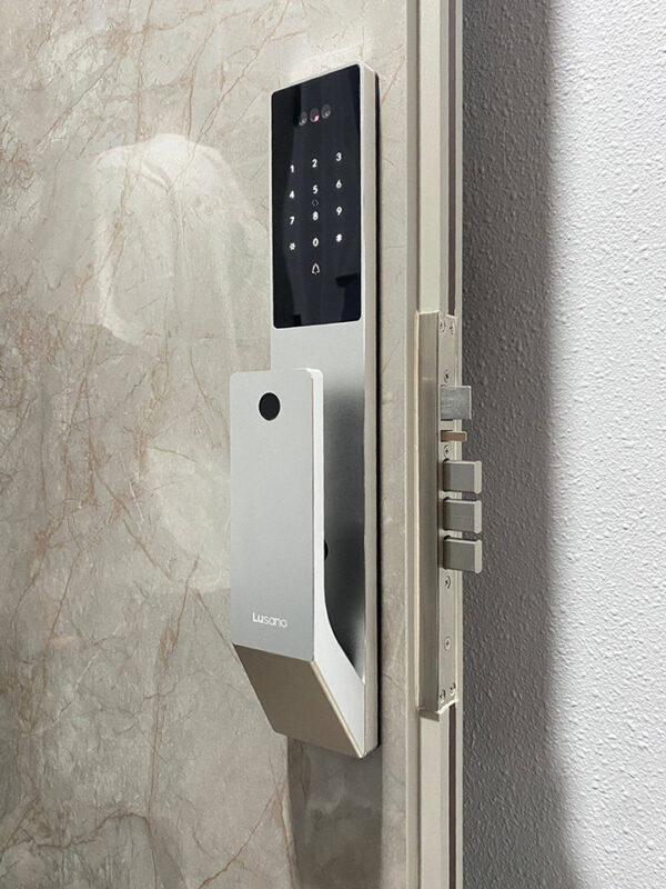 Lusano-Space-X-Smart-Door-Lock-Titanium-Cool-White