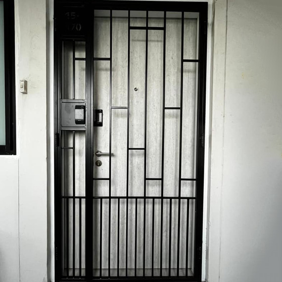 Budget Line Mild Steel Gate 4×7 Feet Budget Line Mild Steel Gate 4×7 Feet