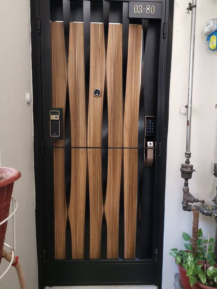 Mild Steel Gate - Design Spiral Gate Mild Steel Gate - Design Spiral Gate