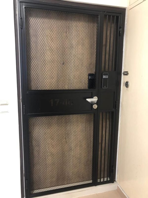 My Digital Lock - Normal Mesh HDB Gate My Digital Lock - Normal Mesh HDB Gate