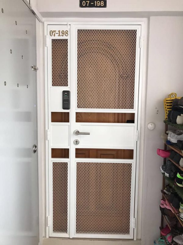 My Digital Lock - Normal Mesh HDB Gate My Digital Lock - Normal Mesh HDB Gate