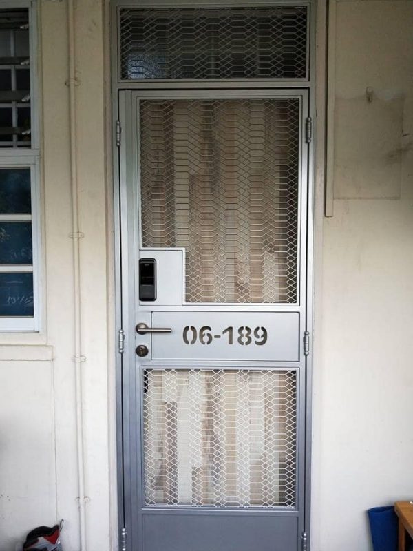My Digital Lock - Retro Big HDB Mesh Gate My Digital Lock - Retro Big HDB Mesh Gate