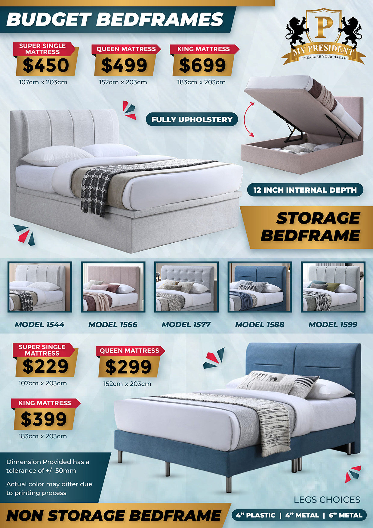 My-President-Mattress-Bed-Frame-Promotion-Banners