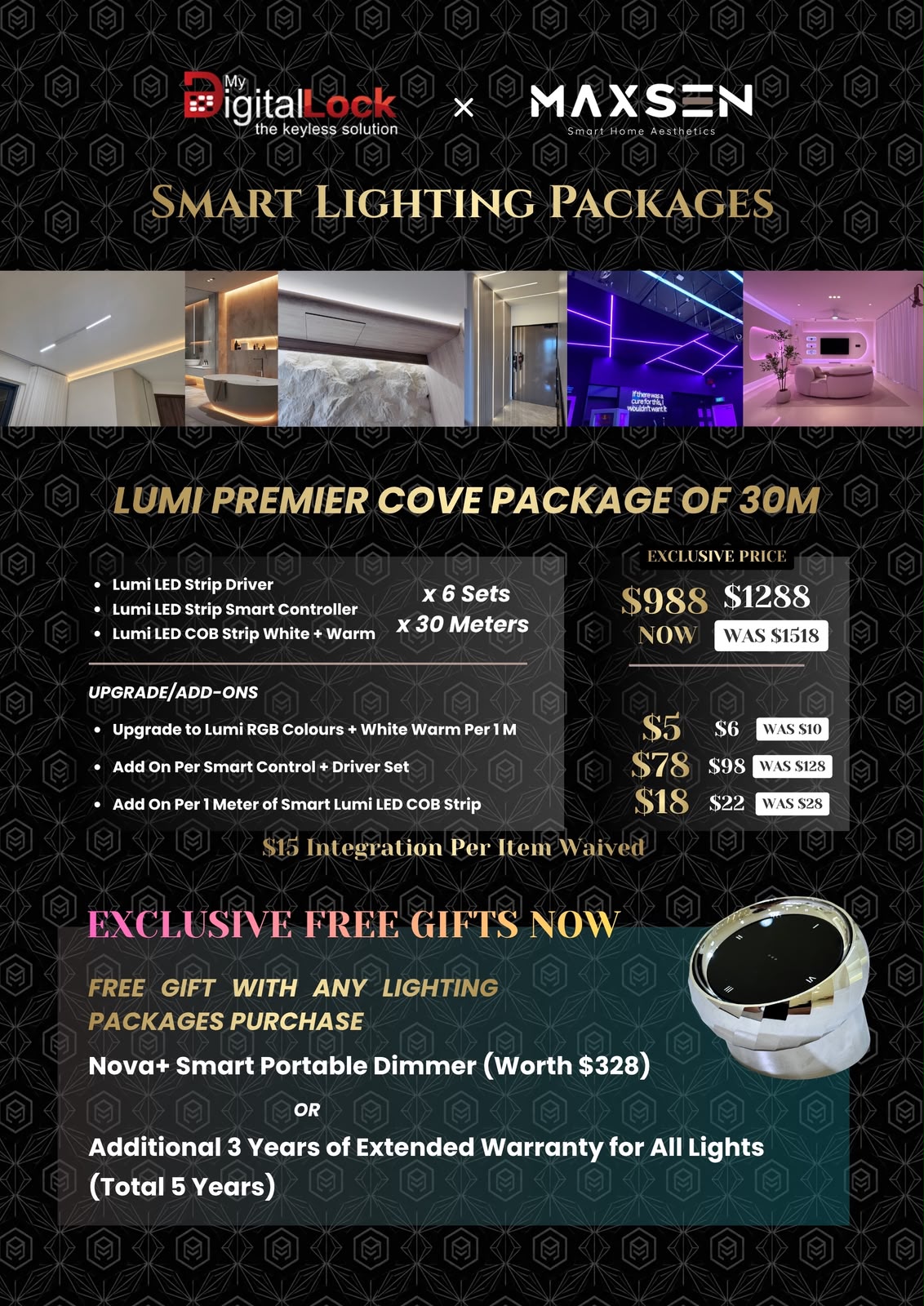 Mydigitallock - Smart Home Promotions (Smart Lighting Packages)